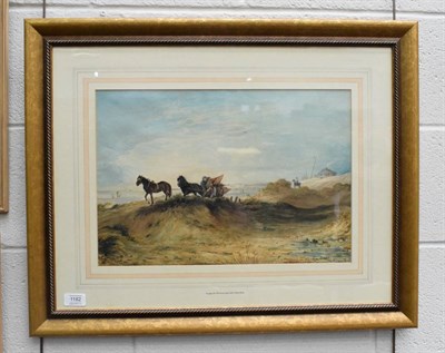 Lot 1182 - Attributed to Frederick Richard Lee RA (1794-1879) Morning on the Seacoast, bears signature and...