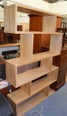 Lot 1224 - A set of modern Conran oak bookshelves