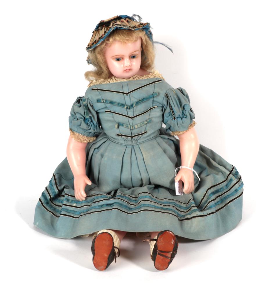 Lot 2011 Mid 19th Century Montanari Wax Doll, with