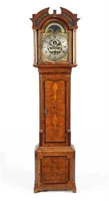 Lot 1394 - A Rare Brown Oak Eight Day Longcase Clock, signed Simcock, Prescot, circa 1780, the case with...