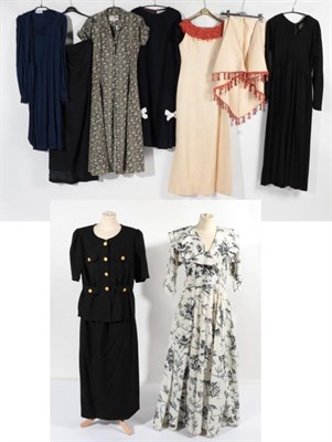 Lot 2157 - Group of Circa 1960s and Ladies Costume, comprising a couture style full length evening dress...