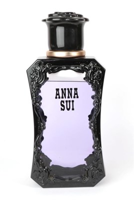 Lot 2253 - Anna Sui by Anna Sui Advertising Display Dummy Factice, the large purple glass bottle of...