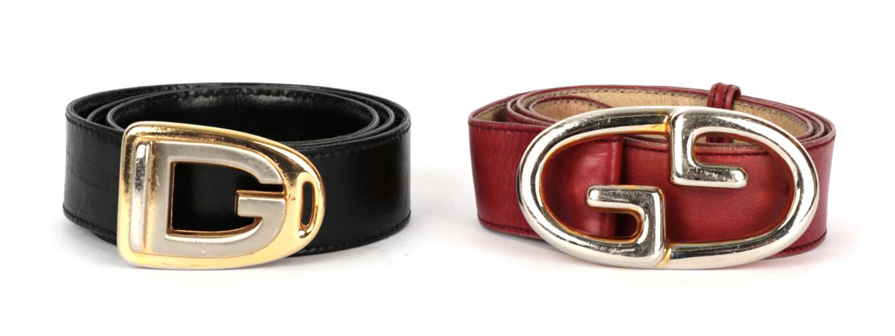 Belt with two on sale g's