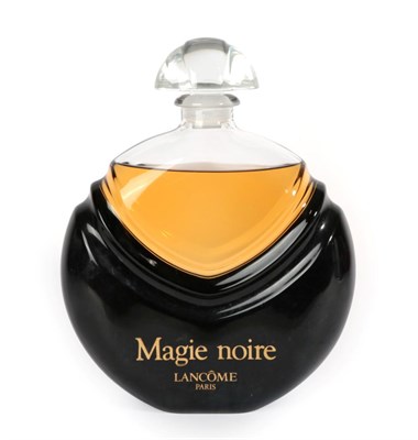 Lot 2263 - Magie Noire by Lancôme Advertising Display Dummy Factice, the large circular black and clear glass