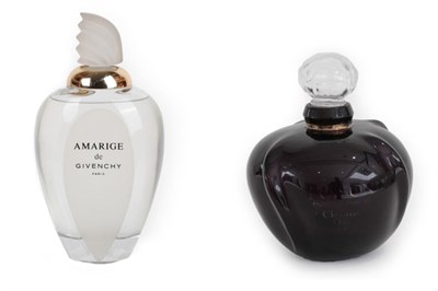 Lot 2268 - Amarige by Givenchy Advertising Display Dummy Factice, the large clear bottle with frosted panel to