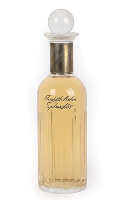 Lot 2278 - Elizabeth Arden Splendor Advertising Display Dummy Factice, the tall ribbed bottle with plated...