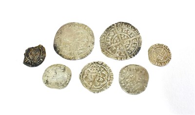 Lot 1 - Hammered coins: Edward IV (1461-1483), Groat, York mint, E on breast, quatrefoils by neck, mm....