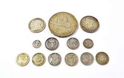 Lot 3 - Victoria (1837-1901), Maundy Set, 1892, jubilee head left, (S.3932), together with a small size...