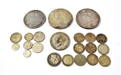 Lot 22 - George V (1910-1936), Maundy Set, 1922, and 1922 maundy odds (fourpence, twopence and penny),...