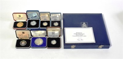 Lot 38 - Bermuda silver proof set, 1984, an 11-coin set of silver 25 cent coins issued by the Royal...