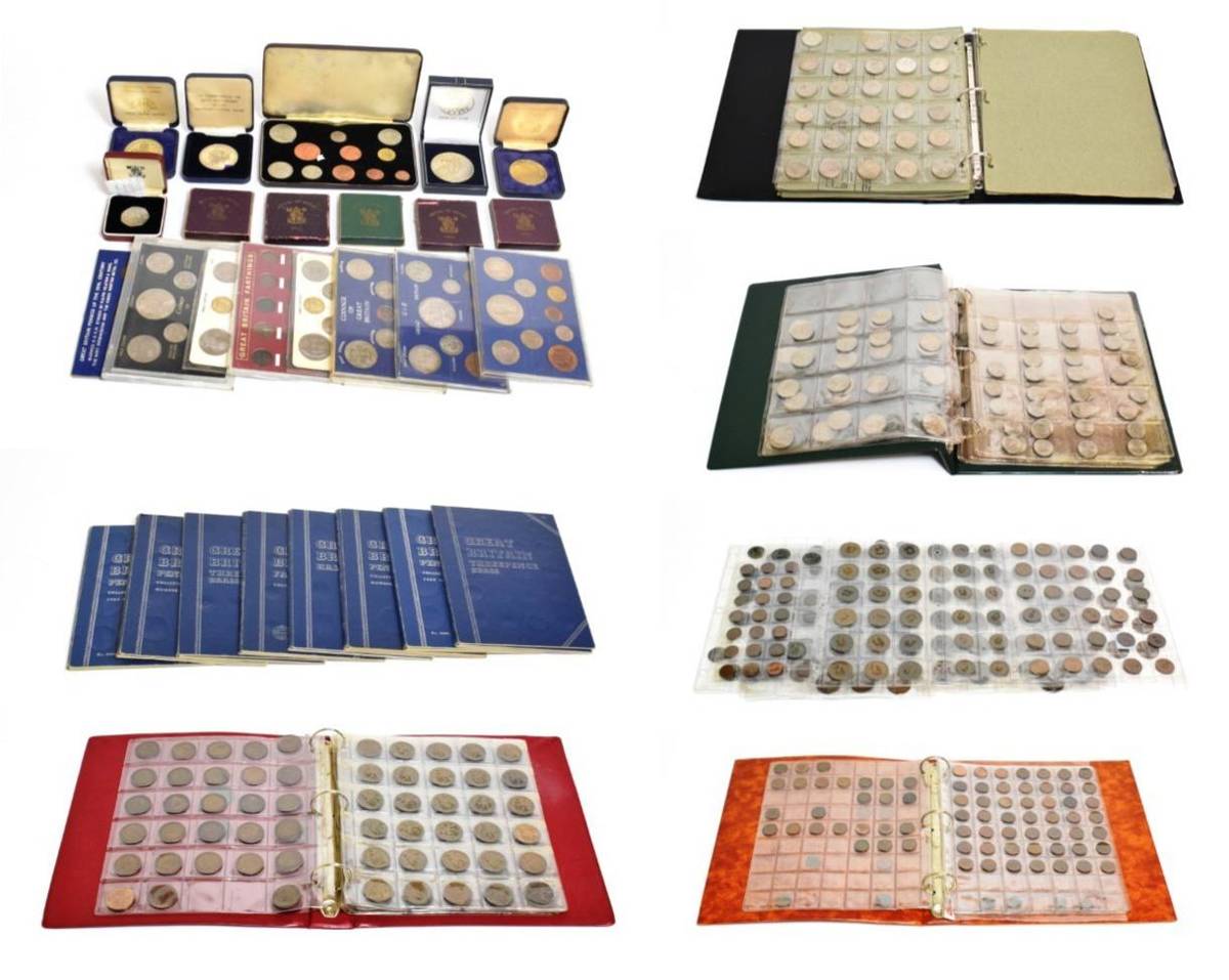 Lot 93 - Miscellaneous lot including 14 x £5 coins various dates,  60+ x UK cupro-nickel crowns...