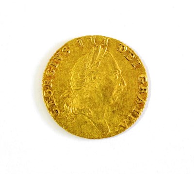 Lot 123 - George III (1760-1820), Half Guinea, 1788, fifth laureate head right, rev. crowned 'spade'...