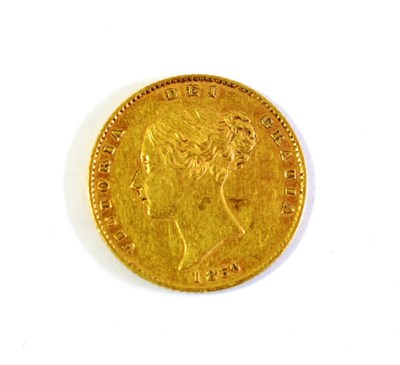 Lot 149 - Victoria (1837-1901), Half Sovereign, first young head left, 1850, rev. crowned shield,...