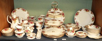 Lot 220 - Royal Albert ''Old Country Roses'' pattern tea and coffee wares etc