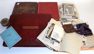 Lot 259 - A Victorian scrap album containing chromolithographic scraps, cut-paper greetings cards, etc,...