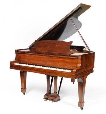 Lot 1499 - Steinway: A 6ft Mahogany Cased Grand Piano, Model No.215875, circa 1900, raised on square...