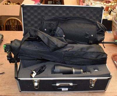 Lot 1265 - A Meade telescope (boxed) with two tripods