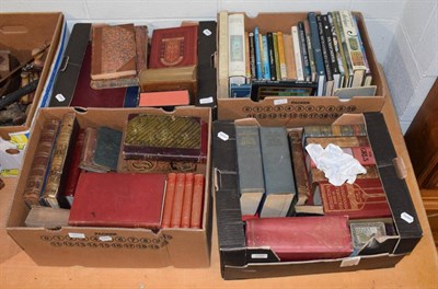 Lot 1285 - Four boxes of assorted books