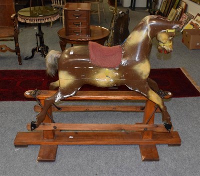 Lot 1307 - A rocking horse