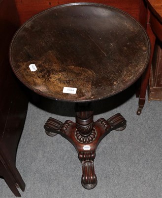 Lot 1394 - An early 19th century mahogany tripod table, manner of Gillows