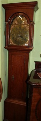 Lot 1482 - ~ An oak eight day longcase clock, signed Joseph Miles, Shaston, circa 1770, possibly later case