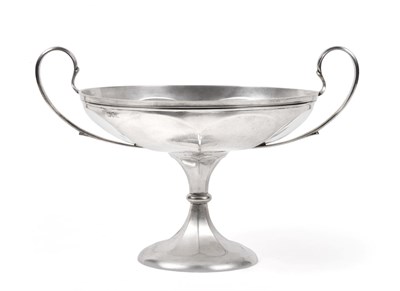 Lot 2322 - A George V Silver Bowl, by Stewart Dawson and Co. Ltd., London 1911, the bowl circular and with two