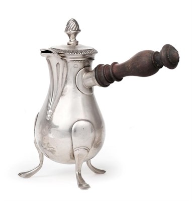 Lot 2324 - A French Empire Silver Miniature Toy Coffee-Pot, maker's mark indistinct, Paris, 1809-1819,...