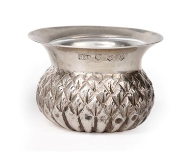 Lot 2325 - A George V Scottish Silver Cup, by Hamilton and Inches, Edinburgh, 1922, in the form of a...