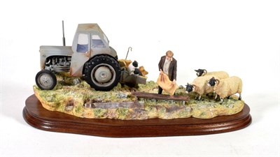 Lot 34 - Border Fine Arts 'Frosty Morning' (Fergie TE20), model No. B0343 by Ray Ayres, limited edition...