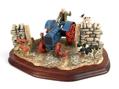 Lot 61 - Border Fine Arts 'New Technology Arrives Today' (Fordson Tractor), model No. JH46 by Ray Ayres,...