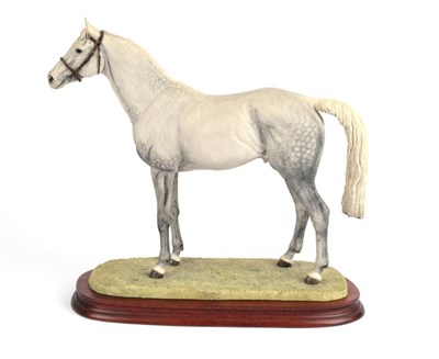 Lot 91 - Border Fine Arts 'Thoroughbred Stallion' (Standing, Style Two), model No. B0241B by Anne Wall,...