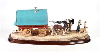 Lot 94 - Border Fine Arts 'Travelling Home from Appleby Fair', model No. B0775 by Ray Ayres, limited edition