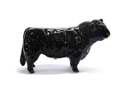 Lot 135 - Beswick Galloway Bull, model No. 1746A, black gloss