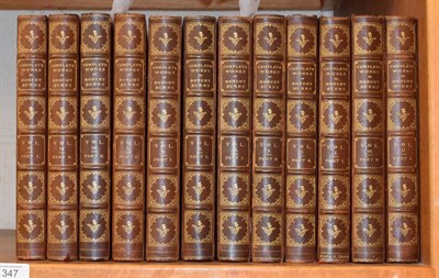 Lot 347 - The Complete Works of Robert Burns, self interpreting, Gebbie Publishing 1895, twelve volumes (12)