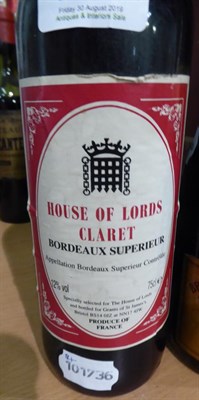 Lot 1049 - Veuve Clicquot Ponsardin 1959 (half bottle), Barolo 1971 (one bottle), House of Lords Bordeaux...
