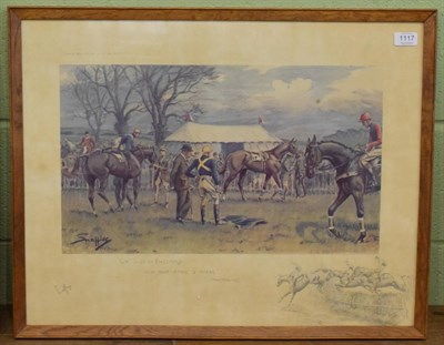 Lot 1117 - Charles Johnson Payne ''Snaffles'' (1884-1967) ''Oh! To be in England now that April's there'',...