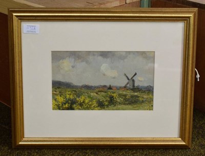 Lot 1132 - John Atkinson (1863-1924) Pointer, signed and dated 1920, watercolour, 22cm by 27cm