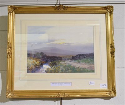 Lot 1158 - Frederick John Widgery (1861-1942) Okehampton Tor, Devon Autumn 1905, signed watercolour, 25cm...