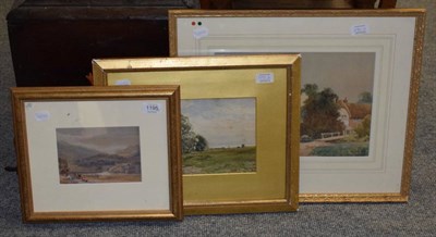 Lot 1195 - E M Wimperis and two other watercolours (3)