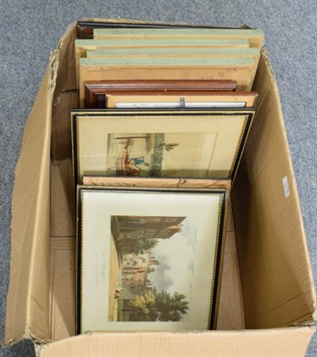 Lot 1210 - A group of prints to include Vanity Fair; sporting prints and others