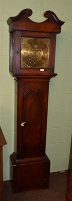 Lot 1315 - ~ A pine thirty hour longcase clock, Thos Morpeth, Hexham