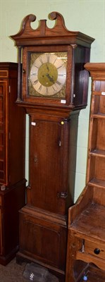 Lot 1394 - A longcase clock, dial inscribed Edward Lowe, Chester, 18th century and later