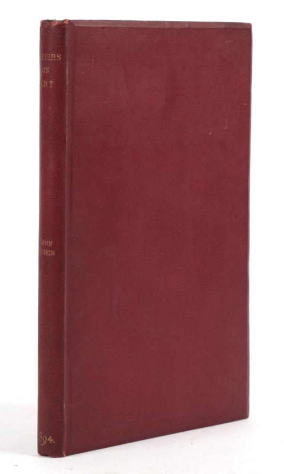 Lot 11 - Ruskin, John; Wise, T.J. (ed.) Letters on Art and Literature by John Ruskin. Privately Printed,...