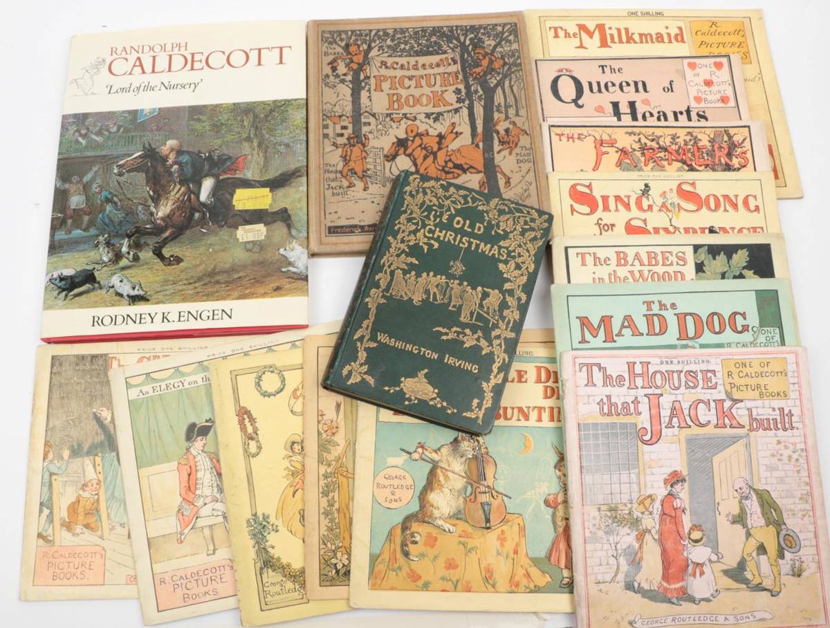 Lot 22 - Caldecott, Randolph Picture Books: The House that Jack Built; The Mad Dog; Babes in the Wood;...