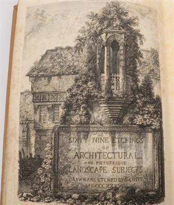 Lot 37 - Cuitt, George Wanderings and Pencillings Amongst Ruins of the Olden Time. M.A. Nattali, 1848....