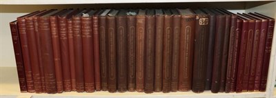 Lot 39 - Harleian Society Publications 4to (17 vols). Org. cloth. Dating 1886-1890, 1892-3, 1918-21, 1963/4