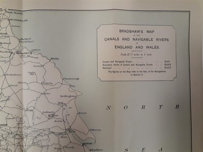 Lot 67 - De Salis, Henry RodolphBradshaw's Canals and Navigable Rivers of England and Wales. A Handbook...