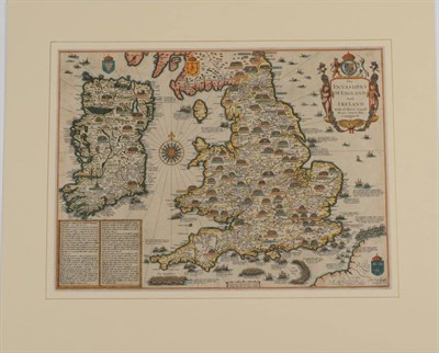 Lot 95 - Speede, John The Invasions of England and Ireland and al their Ciuill Wars Since the Conquest....