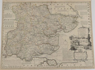 Lot 111 - Bowen, Emmanuel The Accurate Map of the County of Essex. Printed for J. Beale, c.1750.