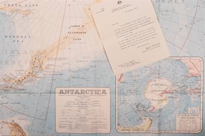 Lot 137 - Bayliss, E.P. and J.S. CumpstonHandbook and Index to Accompany a Map of Antarctica. Canberra:...